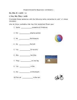 Image result for Present Simple Practice for Beginners