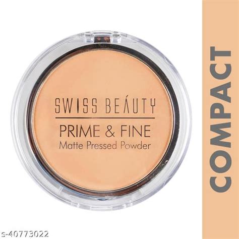Swiss Beauty Matte Pressed Compact Powder SPF 15 -03 Natural Beige
