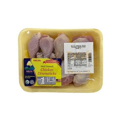 Delta Sunrise Halal Chicken Drumsticks (1 lb) Delivery or Pickup Near ...