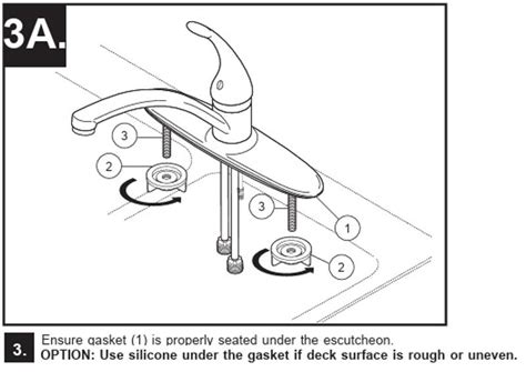 Delta Foundations Chrome Single Handle Kitchen Faucet (Deck Plate and ...