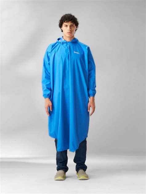 AdventurePro Reusable Wave Fabric Rain Poncho AZ31