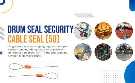 RAIBEX 50 PCS Hexagonal Cable Security Seal Pull Tight OTL - Security ...