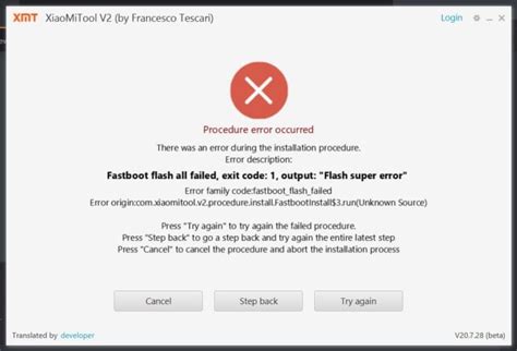 Image result for MI Flash Error Not Catch Checkpoint