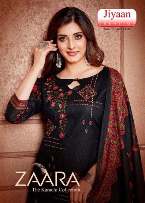 Jiyaan Zaara Casual Wear Printed Cotton Collection