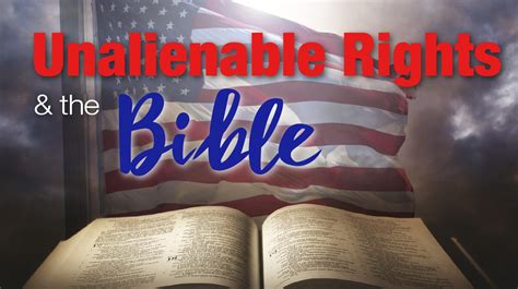 Unalienable Rights and the Bible - Apologetics Press