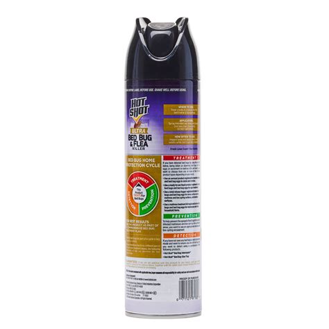 Hot Shot Ultra Bed Bug & Flea Killer Aerosol India | Ubuy
