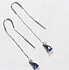 Image result for 14k Gold Sapphire Earrings