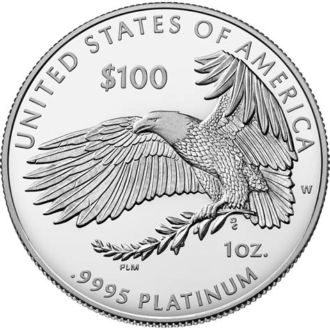 100 Dollars "American Platinum Eagle" (Bullion Coinage) - United States ...