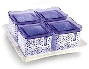 NAYASA Plastic Grocery Container - 1000 ml Price in India - Buy NAYASA ...