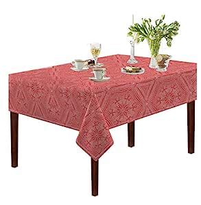 Buy Oasis Home Collection Cotton Yarn Dyed Jacquard 2 Seater Table ...