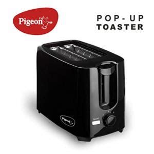Buy Pigeon 2 Slice Auto Pop up Toaster. A Smart Bread Toaster for Your ...