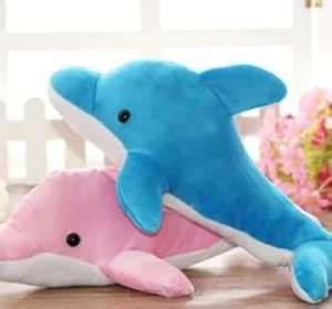Buy NEW OPALHOUSE Dk EnterprisesClassGT-Pink & Blue Dolphin Soft-Toy ...