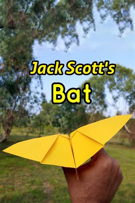 Image result for Bat Paper Airplane Tutorial