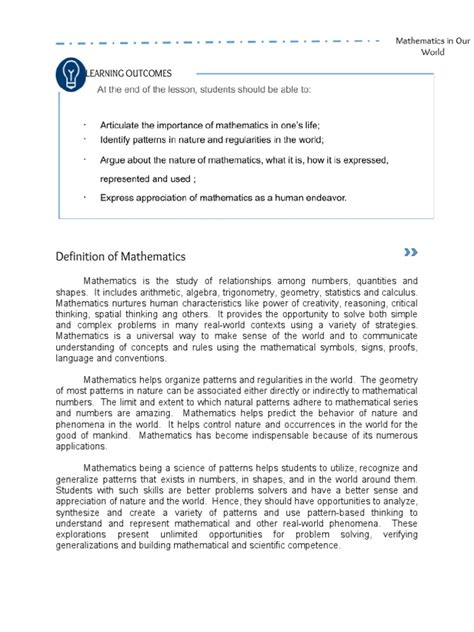 Image result for Mathematics 1 Module 1