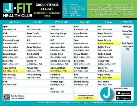 Fitness Classes - Pozez JCC