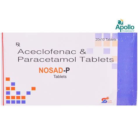 Nosad-P Tablet 10's Price, Uses, Side Effects, Composition - Apollo ...