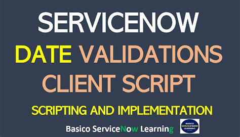 ServiceNow Date Difference Scenario's and Code Solutions - Basico ...