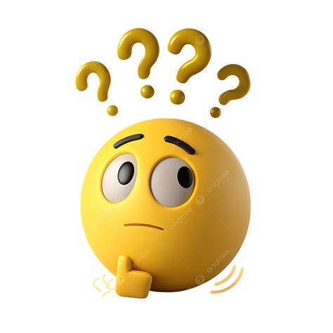 Cara Sonriente Con Signo De Interrogación Emoticon De Smiley Signo De