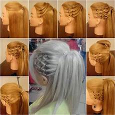 How To A Hairstyle For by How To Diy High Ponytail With Side Mesh Hairstyle How To A Hairstyle For