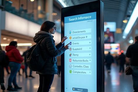 Touch Screen Digital Signage 的图像结果