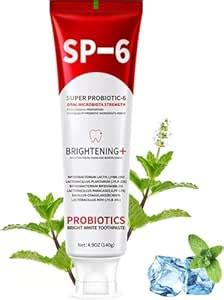 Buy New SP 6 Probiotic Whitening Toothpaste - Upgraded Probiotic ...