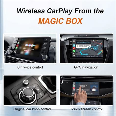 Buy CarlinKit 3.0 Wireless CarPlay Adapter 2022 Speed Fastest Wireless ...