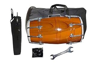 GT manufacturers Wood Dholak Musical Instrument Drum Nuts N Bolt With ...