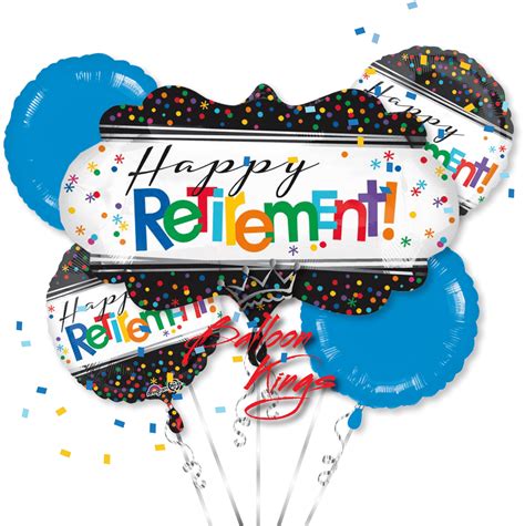 Download Happy Retirement Celebration Balloons | Wallpapers.com