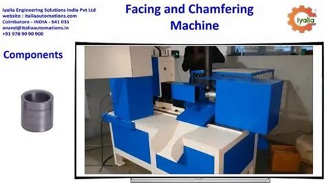 Facing and Centering Machine - Tube End Facing And Chamfering Machine ...