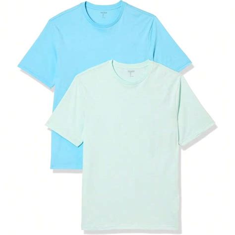 Essentials Men's Cotton Regular-Fit Short-Sleeve Crewneck T-Shirt, Pack ...