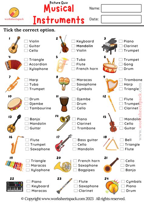 Image result for Identify Musical Instruments