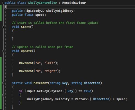 Image result for Character Movement Unity 2D Script