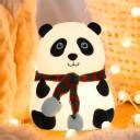 THE FUNK JUNK panda touch silicone lamp cute with 7 colour modes night ...