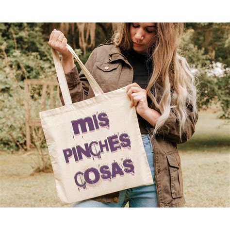 Bolsas Comicas De Algodon, Tote Bag in Spanish Mis Pinches Cosas, Bolsa ...