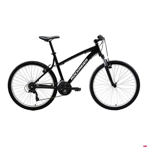 Buy Adult Sport MTB Cycle Rockrider ST50 - Black Online | Decathlon