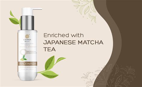 LIVING9 Japanese Matcha Tea Face Wash 100 ml : Amazon.in: Beauty