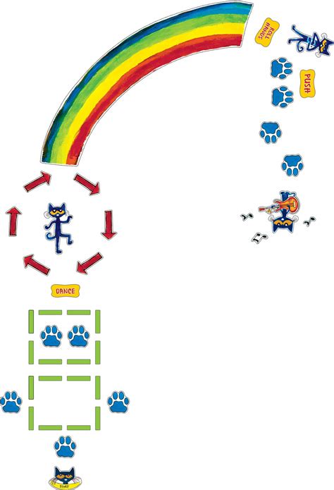 Buy Pete The Cat Rainbow Boogie Sensory Path Online at desertcartINDIA