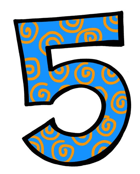 Number 5 Clip Art - Cliparts.co