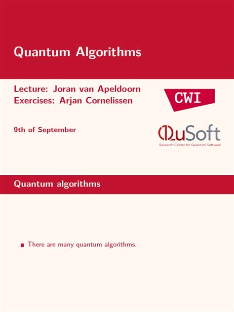 Quantum Computer Algorithms 的图像结果