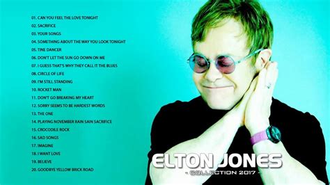 Best Songs Of Elton John - Elton John Greatest Hits Playlist - YouTube