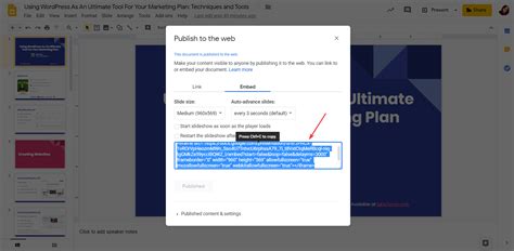 Image result for How to Insert Embed Code into Google Slides