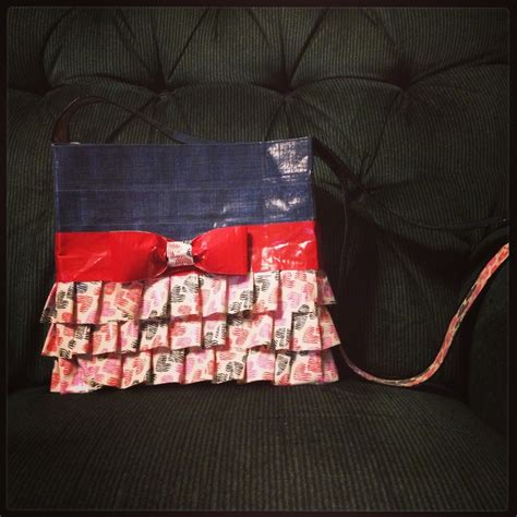 Duct Tape Purse Tutorial 的图像结果