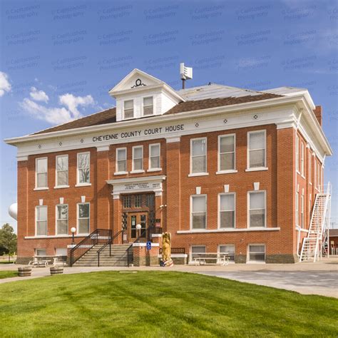 Cheyenne County Courthouse (Cheyenne Wells, Colorado) | Stock Photos