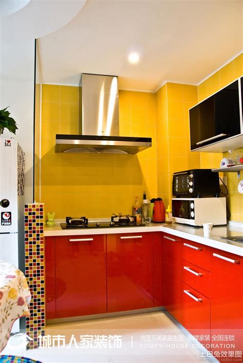 160㎡现代简约三居之开放式厨房设计效果图_装修图片-保障网装修效果图