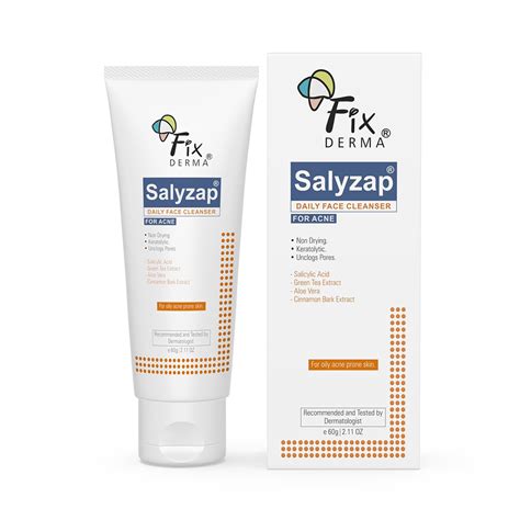 Fixderma2 Salicylic Acid Face Cleanser Salyzap Daily Face Cleanser Acne ...