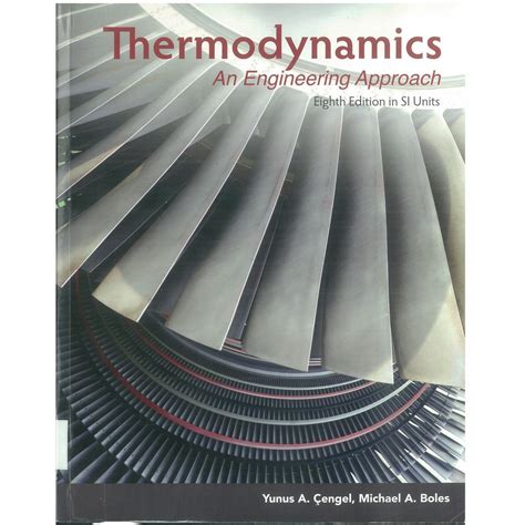 Thermodynamics An Engineering Approach 8th Edition (Colour Cover Page ...