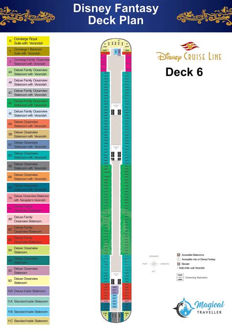 Disney Dream Cruise Ship Layout