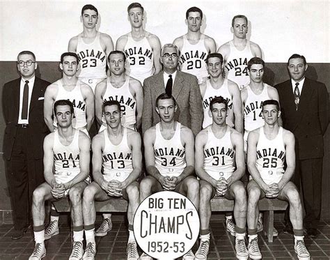 Indiana University, 1953 NCAA Basketball Tournament Champions | College ...