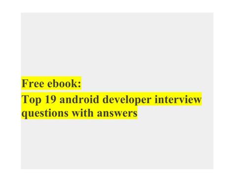 Android Developer Interview Tips in Hindi 的图像结果