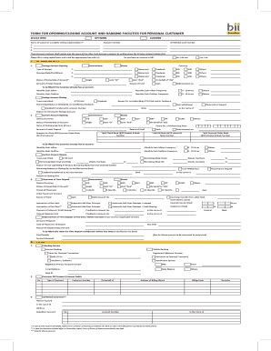 Bank Account Opening/Closing Form - Fill Out, Sign & Share Online ...